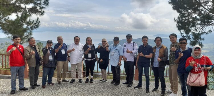 Ekspedisi Toba- HPN 2023: Geosite Sipinsur Manjakan Mata Dengan Panorama Danau Toba Yang Eksotis