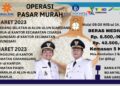 Simak, Jadwal dan Tempat Operasi Pasar Beras Medium di Sumedang