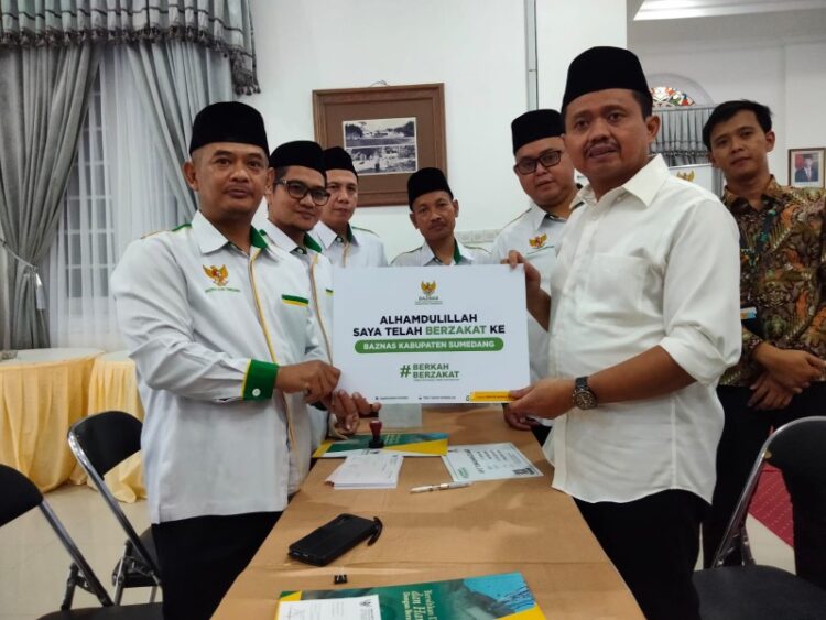 Bupati Ajak Bayar Zakat di BAZNas