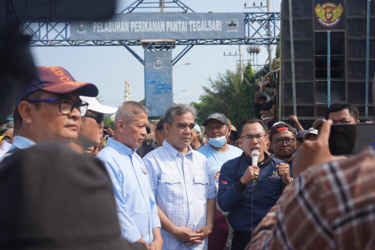 Ribuan Nelayan Tegal dan Sekitarnya Deklarasi Dukung Prabowo-Gibran
