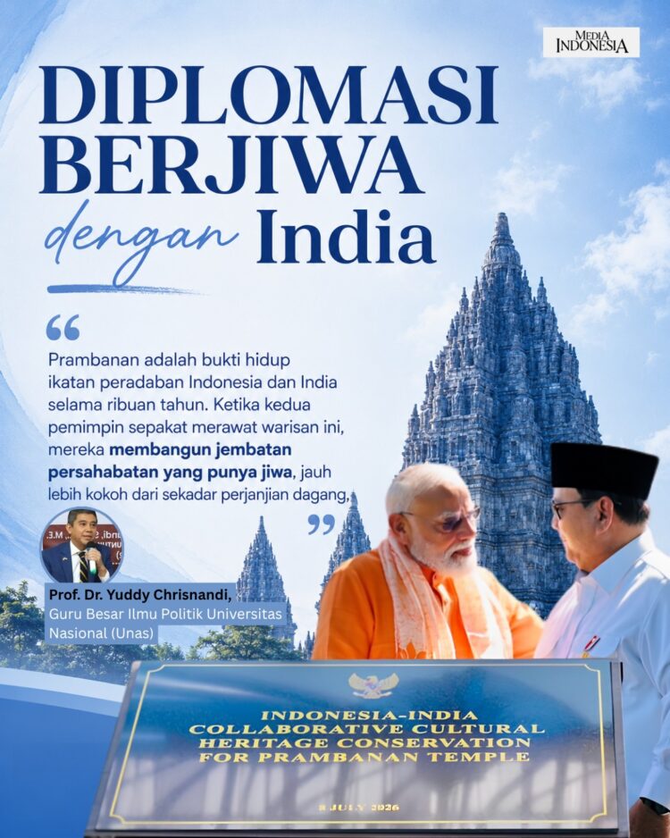 Pekan Diplomasi Prabowo Tuai Apresiasi, Yuddy Chrisnandi: Indonesia Kini Jadi Jangkar Geopolitik Kawasan