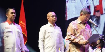 Hashim Djojohadikusumo dan Adhitya Yusma Perdana Resmi Lantik Srikandi Jaga Desa, Perkuat Peran Perempuan dalam Pembangunan Desa dan Kelurahan